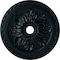 Ekena Millwork Bordeaux Deluxe Ceiling Medallion (Fits Canopies up to 4"), 23 5/8"OD x 3"ID x 2"P, Night Shade CM23BONSF - alternate 1
